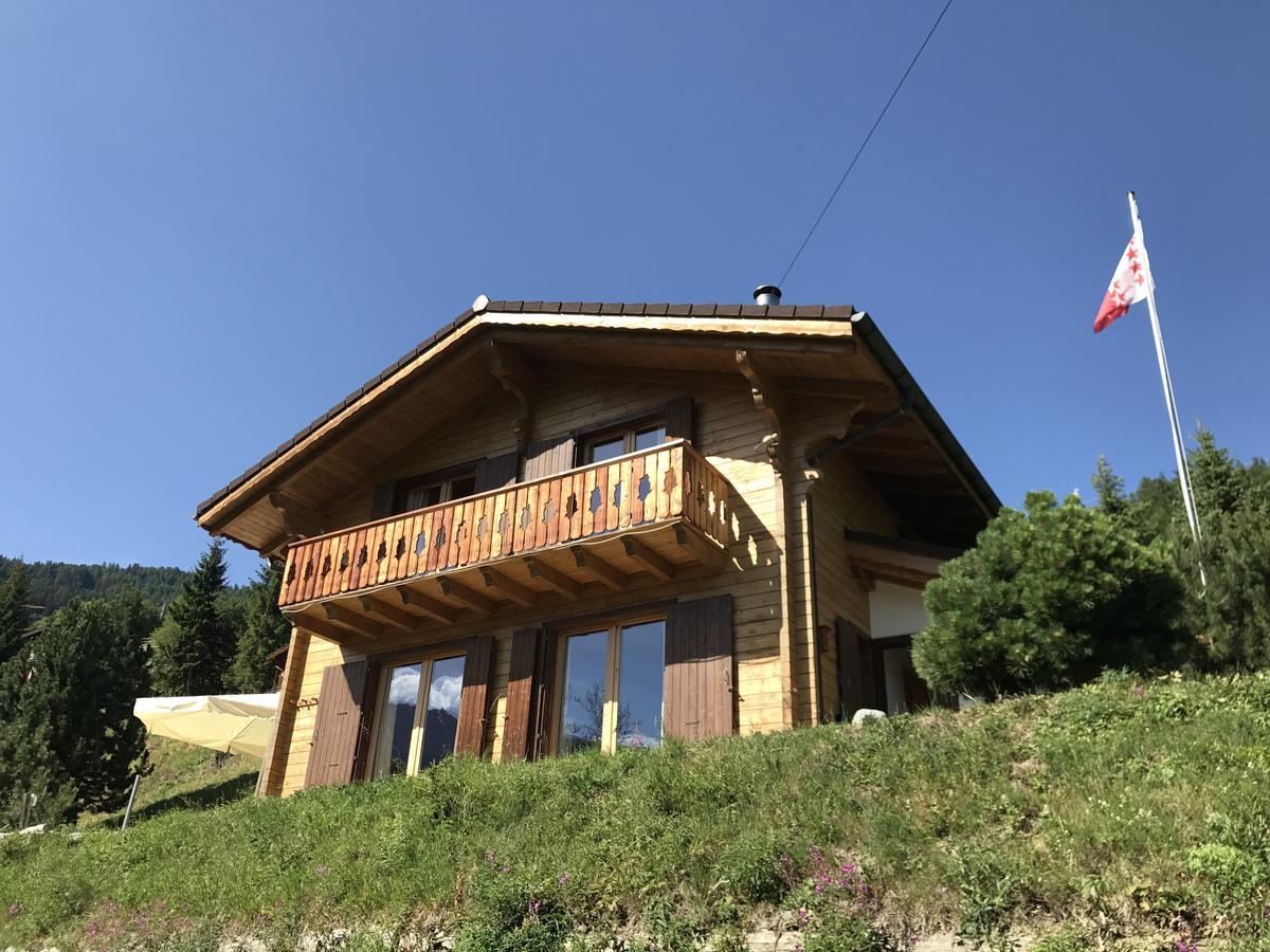 Chalet Clochette 4 Valles-Verbier La Tzoumaz Exterior foto
