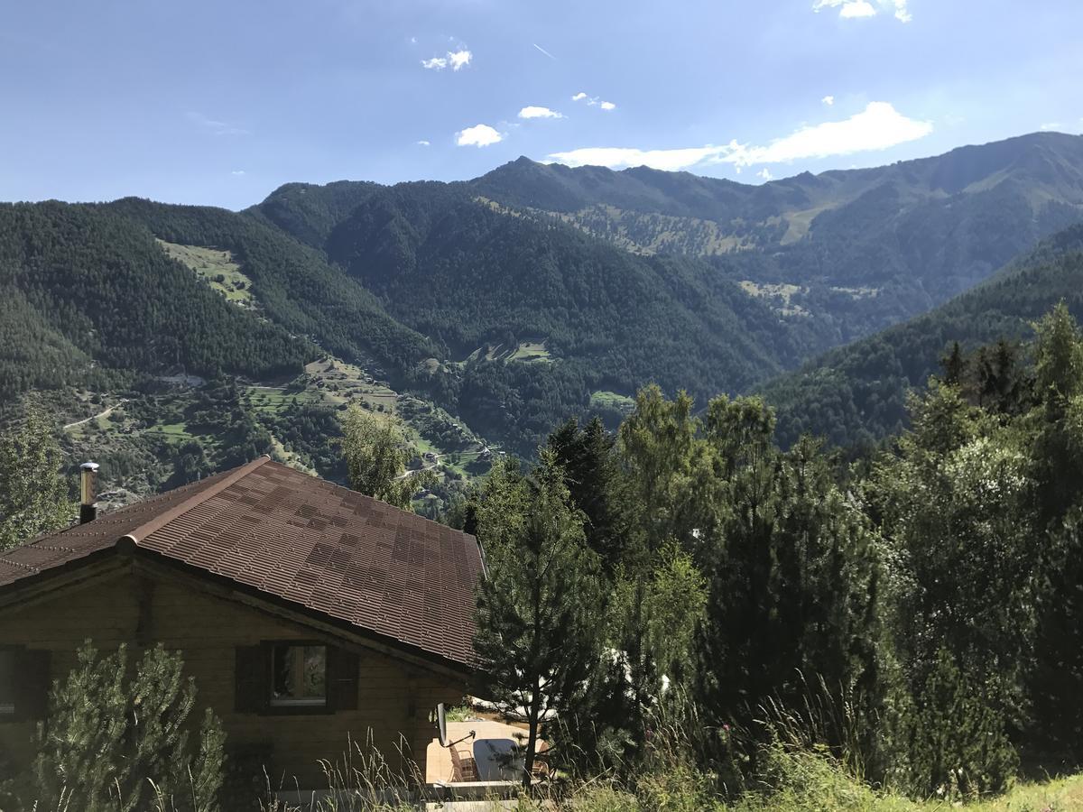 Chalet Clochette 4 Valles-Verbier La Tzoumaz Exterior foto
