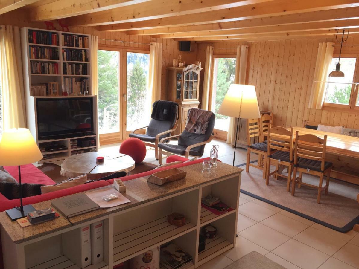 Chalet Clochette 4 Valles-Verbier La Tzoumaz Exterior foto